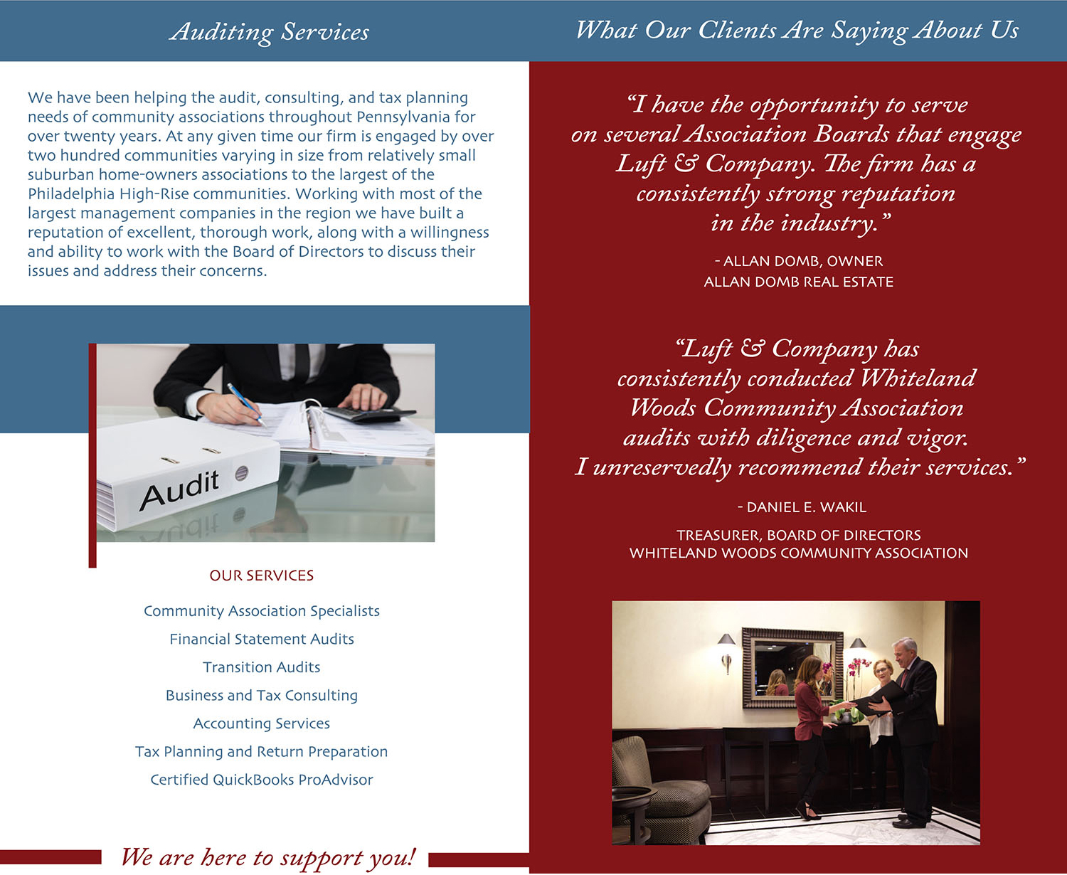 Sample Page | LUFT CPA